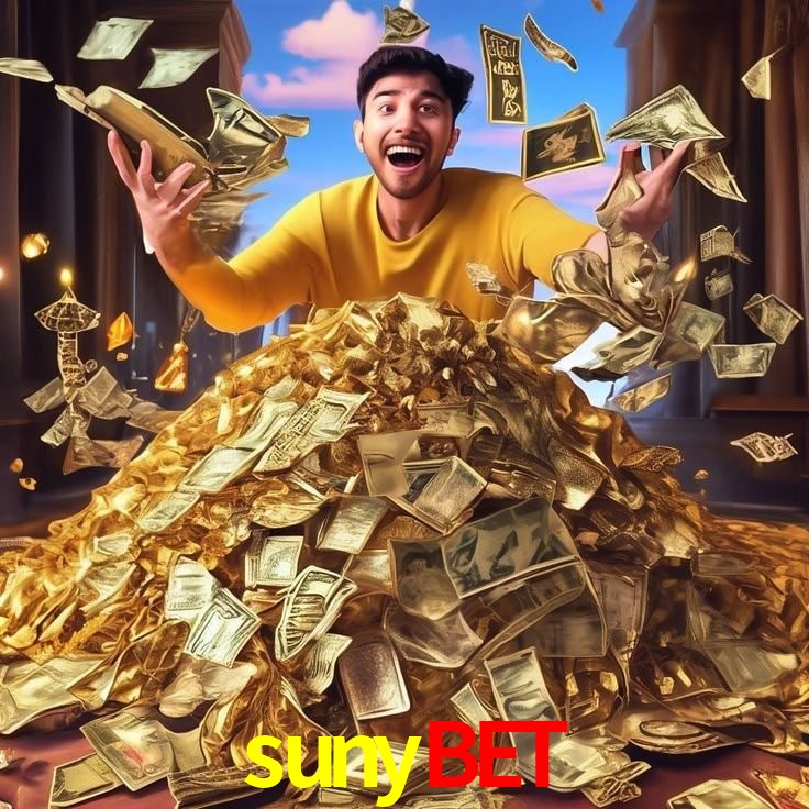 Interface do App sunybet